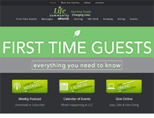 Tablet Screenshot of lifecommunitychurch.net